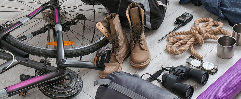 Sonstiges Fahrradzubehör wie Anhänger oder Trinkflaschenhalter können sich als besonders nützlich erweisen.